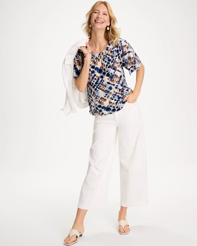 Printed Bodre Tee - image 2